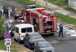 Rusya’da bombalı dehşet! Seyir halindeki araç havaya uçtu: Can kaybı var