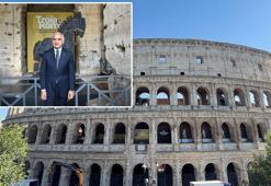 Roma'nın kalbi Kolezyum'da Troya'nın hikâyesi dünyayla buluştu! Bakan Ersoy, yerli ve yabancı basın mensuplarıyla bir araya geldi