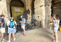 Roma'nın kalbi Kolezyum'da Troya'nın hikâyesi dünyayla buluştu