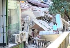 Güngören'de apartman yıkımında korku dolu anlar! Bir anda çöktü, 2 bina tahliye edildi
