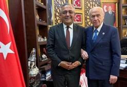 Devlet Bahçeli, Diyarbakır Milletvekili Sezgin Tanrıkulu ile görüştü