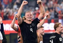 Haaland Norveç’i sırtladı! Son 32’yi garantilediler