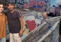 Babanın alın teri, kızının zaferi! 33 yıl sokak sokak kağıt topladı, mükafatı büyük oldu