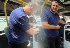 Diyarbakır sıcağına yaratıcı çözüm! Minibüse kurduğu 'sulu klima' görenleri şaşırtıyor