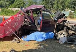 Düzce'de feci kaza! 1 kişi hayatını kaybetti! AK Parti milletvekili ile oğlu yaralı