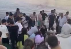 Beykoz'da boğulma tehlikesi geçiren kişi hastaneye kaldırıldı