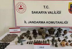 Evini kaçak müzeye dönüştürmüş! "Anadolu Mirası" operasyonunda 806 tarihi eser ele geçirildi