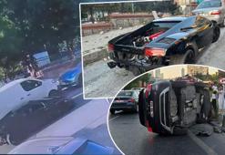 15 milyonluk otomobili tamir eden ustanın test sürüşü pahalıya patladı! Cipe çarpıp takla attırdı, kaçtı