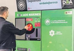 Geri dönüşümde tarihi gün! Ambalajı iade et paran hesaba yatsın