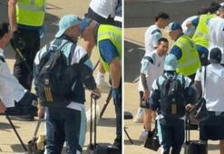 Dünya yıldızı Messi'ye sıkı kontrol! Tepkisi dikkat çekti