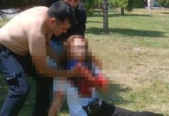 Çatalca'da boşanma aşamasındaki eşini boğazından bıçakladı