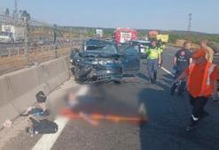 TEM Otoyolu'nda üç aracın karıştığı zincirleme kaza: 5 yaralı