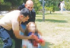 Parkta koca dehşeti