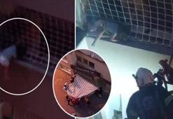 Denizli'de korku dolu anlar! Canını hiçe sayıp kurtarmaya koştu
