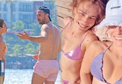 Yalıkavak’ta ünlüler plajı! Tatilin tadını çıkardılar