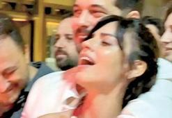 Romantik anları dikkat çekti