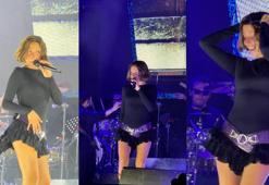 Zeynep Bastık sahnede resmen büyüledi! Dansı geceye damga vurdu