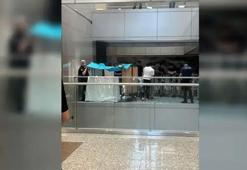 Hakimliğe sevk edilen zanlı 6'ncı kattan atlayarak intihar etti