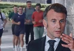 Fransa Cumhurbaşkanı Macron, Ankara sabahına koşuyla başladı! Otelinden çıkarak spor yaptı