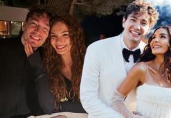 Evliliklerinin 4. yılı! Cedi Osman ve Ebru Şahin'den kutlama