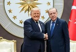 Beyaz Saray, Trump ve Erdoğan'ın tokalaştığı fotoğrafı paylaştı