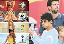 Shakira: 4 Pique: 3