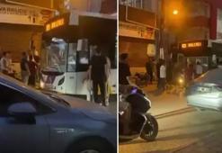 Yer: Adana! 10 kişilik grup yolcu otobüsü şoförüne saldırdı
