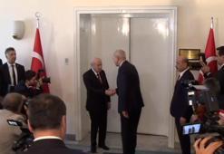 TBMM Başkanı Kurtulmuş'tan MHP lideri Bahçeli'ye ziyaret