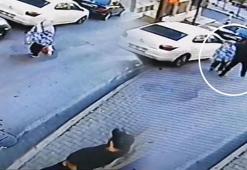 Şişli'de dehşet! Sokakta yürüyen kadına arkadan yumruk atıp kaçtı
