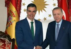 Cumhurbaşkanı Erdoğan, İspanya Başbakanı Pedro Sanchez ile görüştü