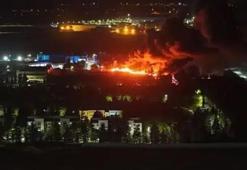 Eskişehir TEI yerleşkesinde yangın çıktı