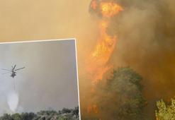 Fethiye'deki orman yangınında son durum: Havadan müdahale yeniden başladı