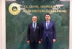Bakan Kurum, DEM Parti Milletvekili Sakık ile görüştü