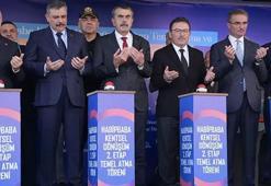 Bakanlar Tekin ve Çiftçi, Erzurum'da temel atma ve konut anahtar teslim törenine katıldı