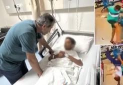 Mersin'de markette şiddete uğrayan çocuk o anları anlattı