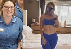 Ayrılık acısı her şeyin dönüm noktası oldu! 105 kilodan 57 kiloya düştü: 29 yaşındaki hemşirenin inanılmaz değişimi