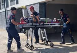 Tamir etmek istediği 1,5 tonluk otomobilin altında kaldı