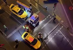 Beyoğlu'nda 8 araçlı zincirleme kaza: 5 kişi yaralandı