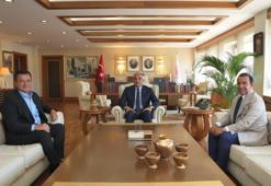 Bakan Mehmet Nuri Ersoy ile Acun Ilıcalı bir araya geldi