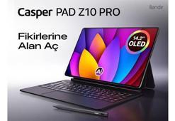 Mobil çalışanların yeni favorisi: İncecik tasarımıyla Casper PAD Z10 Pro