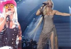 Hande Yener imajını yeniledi! Yeni tarzını ilk kez sahnede gösterdi