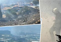 Üç ayrı noktada orman yangını! Alevler evlere dayandı: Otoyol kapandı