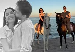 İlişkilerinin ilk yılı! Ahu Yağtu ile aşk yaşayan Bora Cengiz'den romantik kutlama