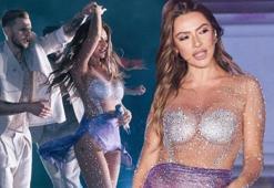 İstanbul Festivali'ne Hadise damgası! Final gecesinde sahne şovuyla büyüledi