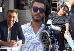 Adana’da baba ve oğul öldürüldü! Yaralı anne tekerlekli sandalyeyle cenazeye katıldı