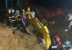 Su kuyusu açarken toprak altında kaldılar! Baba ile oğlu kurtarıldı