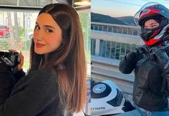 Şile'de Ceyda Yakova'yı hayattan koparan motosiklet kazası kask kamerasında