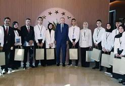 Cumhurbaşkanı Erdoğan, MEB'in 'Maziden Atiye' programı öğrencilerini Ahlat'ta kabul etti