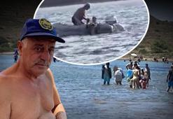 ‘Deniz sığ bir şey olmaz’ dedi, ölümden döndü! Şişme botlu esnaf son anda yetişti