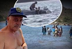 'Deniz sığ' dedi, az kalsın canından oluyordu! Şişme botlu esnaf kurtardı